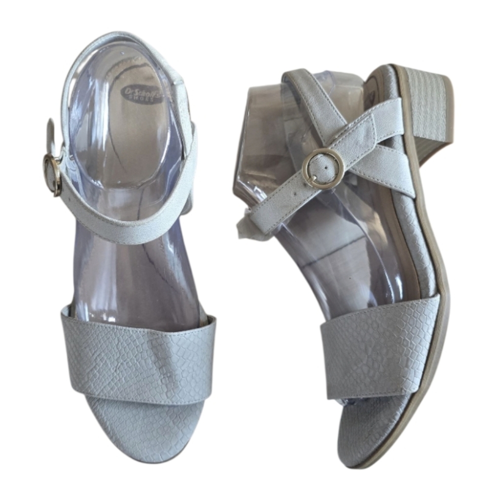 NEW Dr Scholls Westmont Heeled Ankle Strap Sandal